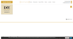 Desktop Screenshot of hoteldoreial.com