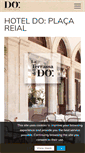 Mobile Screenshot of hoteldoreial.com